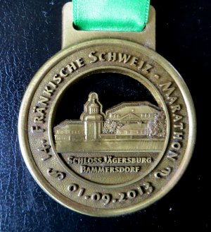 Laufmedaille Frnkische Schweiz Marathon