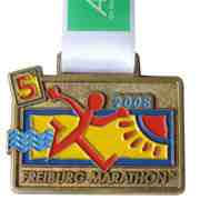 Marathonmedaille Freiburg 2008