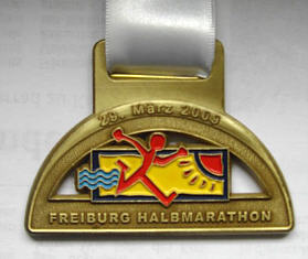 Marathonmedaille Freiburg 2009