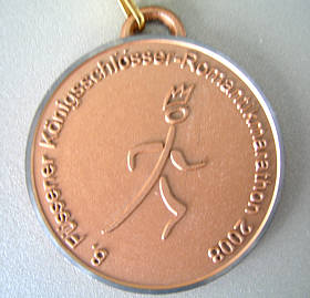 Marathonmedaille Fssen Marathon