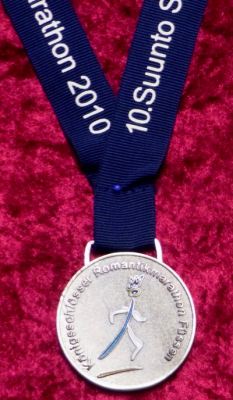 Marathonmedaille Fssen Marathon