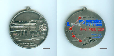 Laufmedaille Hunsrck Marathon