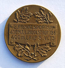 Laufmedaille Ingolstadt