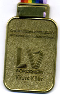 Laufmedaille Kln 