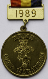 Laufmedaille Duisburg