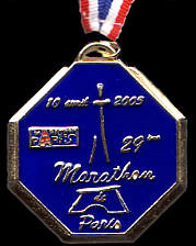 Marathonmedaille Paris 2006