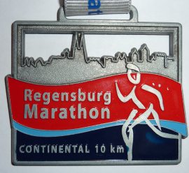 Finishermedaille Regensburg 2008