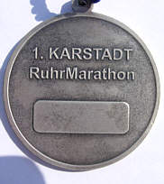 Laufmedaille Ruhr Marathon 2003