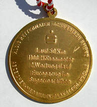 Schwbische Alb Marathonmedaille 