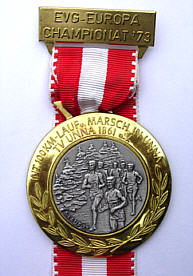 Laufmedaille Unna 1973