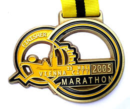Marathonmedaille Wien 2005