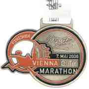 Marathonmedaille Wien 2006