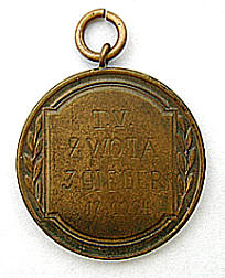 Laufmedaille Zwota 1924