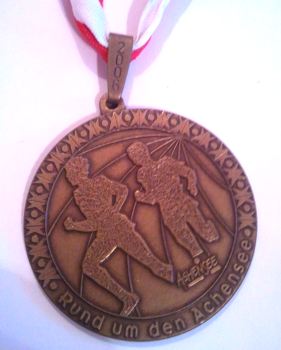 Finishermedaille Achenseelauf 2006