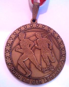 Finishermedaille Achenseelauf 2007