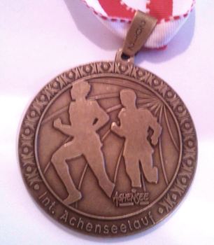 Finishermedaille Achenseelauf 2012