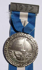 Laufmedaille Billerbeck 1972