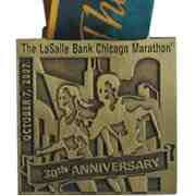 Marathonmedaille Chicago Marathon 2007