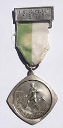 Laufmedaille  Gevelsberg 1972