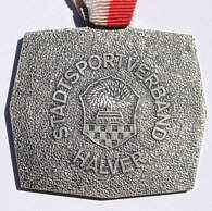 Laufmedaille Halver 1972