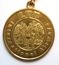 Finishermedaille K-Lauf Dsseldorf 2000