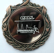 Marathonmedaille Bad Staffelstein - Obermainmarathon 2005