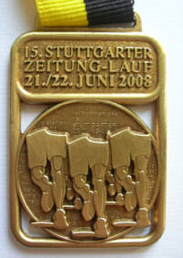 Laufmedaille Stuttgart 2008