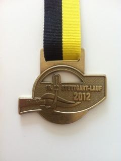 Laufmedaille Stuttgart 2009