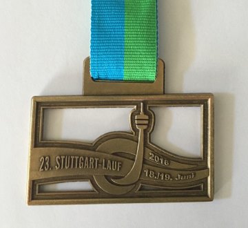 Laufmedaille Stuttgart 2009