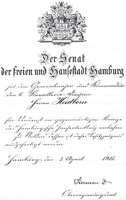Dokument von  Hermann Heidborn