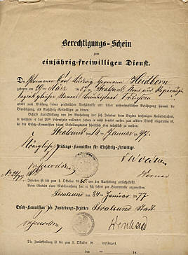Dokument von  Hermann Heidborn