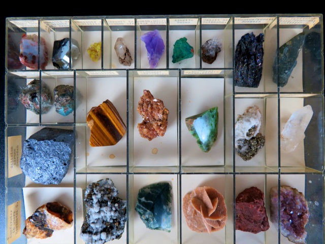 Mineralien-Sammlung