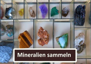 Mineralien-Sammlung