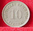 Deutsches Kaiserreich 10 Pfennig 1914