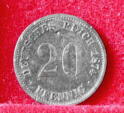 Deutsches Kaiserreich 20 Pfennig 1874