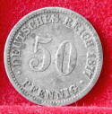 Deutsches Kaiserreich 50 Pfennig 1877