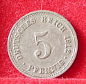 Deutsches Kaiserreich 5 Pfennig 1912