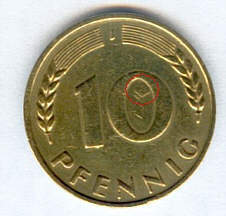 10 pfennig