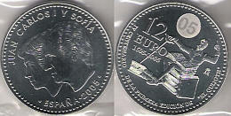 12 Euro Mnze Spanien 2005