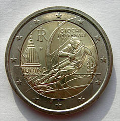 2 Euro Sonderprägung Italien 2006