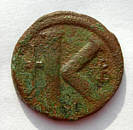 20 Nummia = 1/2 Follis von Anastasius