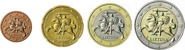 Entwurf der Euromünzen von Litauen