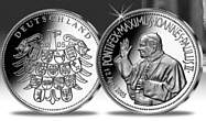 Medaille mit Johannes Paul II.