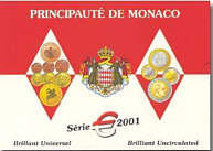 Euro Kursmünzen Monaco