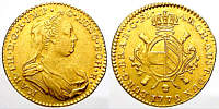Haus Habsburg 2 Souverain d'or 1779 GOLD
