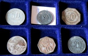 Deutsche Notgeldmünzen