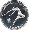 Olympiamnze Sdkorea 10.000 Won 1988