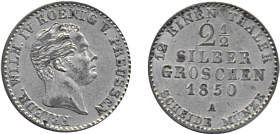 2 1/2 Groschen Preuen 1850