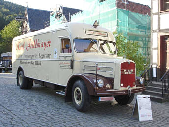 Oldtimer-Lkw: MAN F8