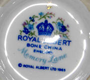 Porzellan von Thomas C. Wild & Sons (Royal Albert Ltd.)